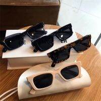 Retro Square Frame Jennie Same Sunglasses Trendy Korean Fashion Glasses New