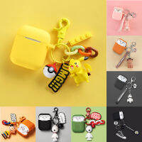 หูฟังอัจฉริยะแบบสัมผัส5.0เคสรูปร่างกระต่ายการ์ตูน Pikachu น่ารักรองรับบลูทูธ TWS