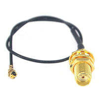 RF Wifi Adapter Cable (SMA to UFL/U.FL/MHF1/IPX/IPEX) Female ยาว 15cm