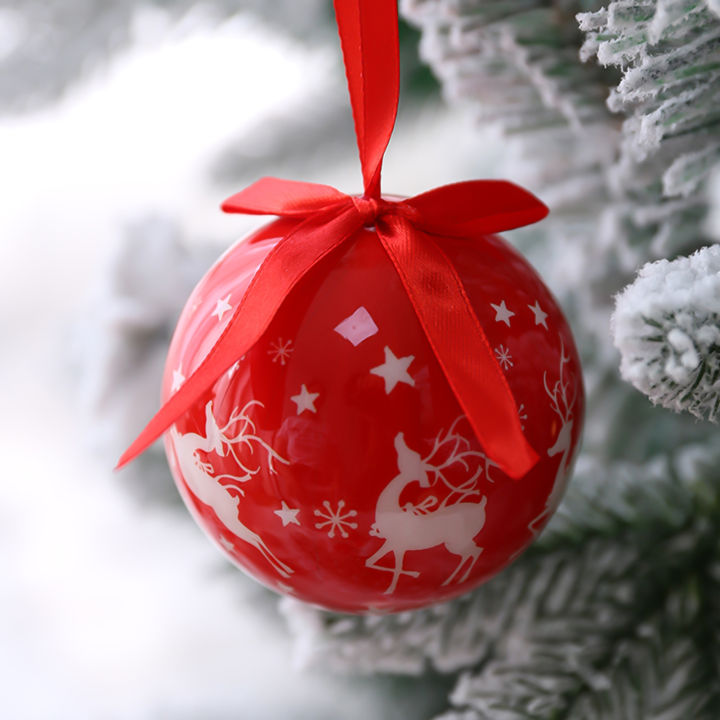 sanwood-ไม้พาย-ลูกบอลต้นคริสต์มาสใช้ได้จริงสำหรับตกแต่ง1กล่อง-ลูกบอลจี้ของขวัญวันหยุดไม่เสียรูปทรงป้องกันการกระแทกสำหรับเด็ก