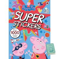 more intelligently ! Peppa Pig Super Stickers Activity Book Paperback หนังสือภาษาอังกฤษ พร้อมส่ง