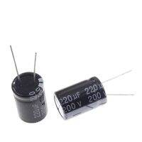 【cw】 5pcs 220uF 200V 220MFD 200Volt Aluminum Electrolytic Capacitor 16x25mm Radial 220mf200v 220uf200v 200v220mf 200v220uf