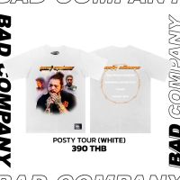 T-shirt  Badcompany tour life: เสื้อทัวร์สกรีนลาย "postmalone"