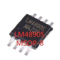 10PCS/LOT  LM4890 LM4890S LM4890MMX 4890s XPT4890 LB4890 NS4890 MSOP-8 SMD Audio Amplifier IC In Stock NEW original IC