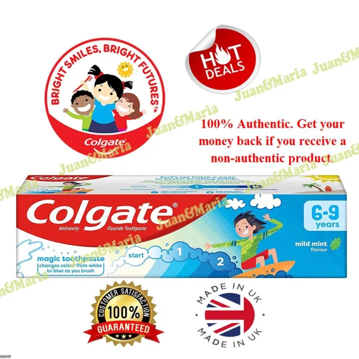 toothpaste dispenser with toothbrush holder Colgate Mild Mint Flavour