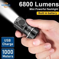 Ultra Bright Flashlight Strong Light Focusing Led Flash Lights Rechargeable Zoom Xenon Forces Outdoor LED Flashlight Mini Torch Rechargeable  Flashlig