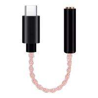 Dosmix HIFI DAC Earphone Amplifier Type-C to3.5mm audio adapter Qualcomm chip for Android CharmTek Audio Cable PCM 32bit384