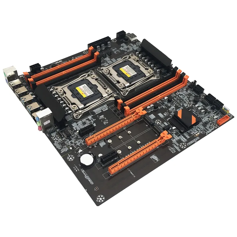 X99 Motherboard LGA 2011-3 Support Dual CPU DDR4 Support 8X32G