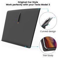 Wireless Charger Dual Phone Charging Pad Accessories Car Center Console Interior For Tesla Model 3 2017 2018 2019 2020