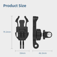 (สินค้าเฉพาะจุด) ESIN 360องศา Rotation Buckle Mount Quick Release Adjustable Double Head J-Hook For GoPro 10 9 8 7 6 5 Osmo Action Insta360。《 Suggest Order 》