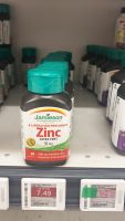 Canadian Jamieson bodybuilder Zinc Gluconate Zinc Tablets 50mg 90 Capsules Slow-release