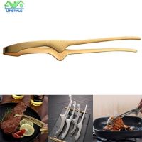 Upstyle Korean BBQ Clip 304 Stainless Steel Outdoor Grilling Steak Clamp BBQ Food Tongs Stainless Steel Grill Kitchen Bread Baking Tools