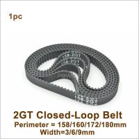 172-2GT ซิงโครนัส158/160/166/170/172/176/180 180-2GT สายพานไทม์มิ่ง158-2GT W = 6/9มม. GT2สายพาน2GT วงจรไฟฟ้าและชิ้นส่วน