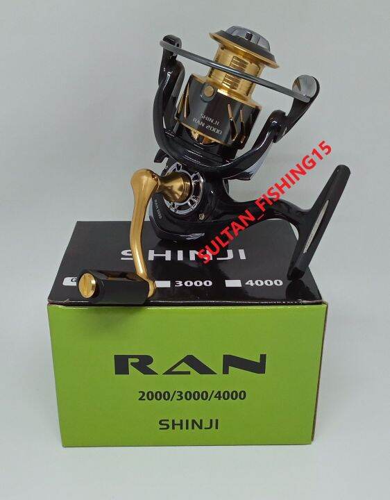 REEL POWER HANDLE SHINJI RAN 12+1 BEARING BESI MANTAP ( BELI 2 JAUH LEBIH MURAH ) Lazada Indonesia