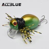 ALLBLUE FATSO SPIDER Topwater Shallow Crankbait 41MM 6.2G Rolling Insect Fishing Lure Wobbler Bait Freshwater Bass Pike Tackle