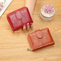 Wallets Zipper Small Wallet Short Coin Purses Female Coin Purse Credit Card Wallet WomenS Leather Wallet