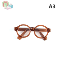 VEW8 4.5cm MINI CUTE glasses สำหรับ1/6 1/8 1/12 BJD ตุ๊กตาของเล่นตุ๊กตาของขวัญ