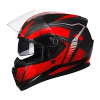 Seluruh Wajah หมวกกันน็อคเลนส์มืดมอเตอร์ไซด์เปิดหน้า Helm Motor Trail S M L XL สำหรับผู้ชายผู้หญิงได้รับการอนุมัติ DOT ECE แล้ว