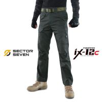 【SECTOR SEVEN】 กางเกง IX12C ผ้าตาราง/บางสบาย ยืดหยุ่น กันละอองน้ำ กระเป๋าเยอะ 11 ช่อง ด้านหลังเสริม Molle Webbing - เซคเตอร์เซเว่น ไทยแลนด์