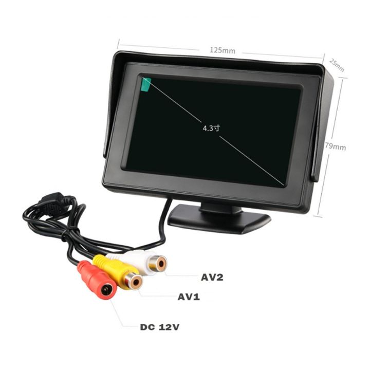 jh-car-rear-view-wide-4-3-quot-tft-color-display-night-vision-reversing-2in1-parking-rever