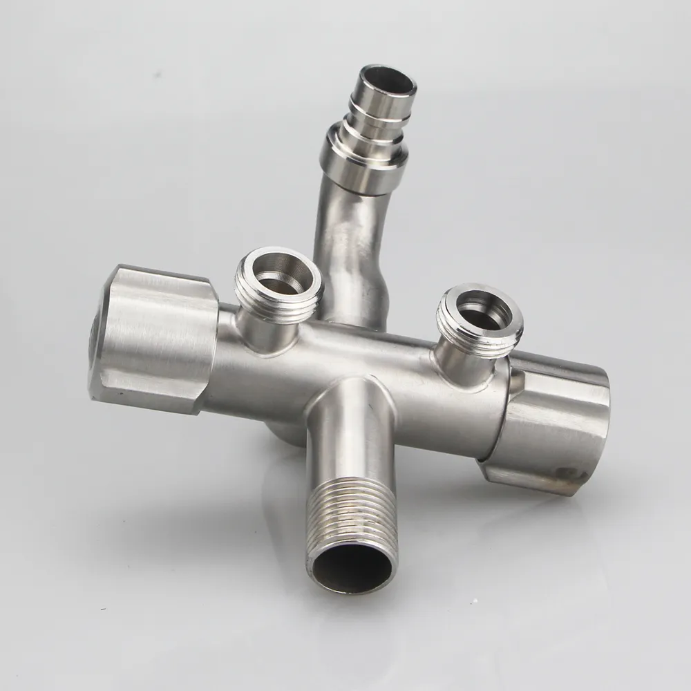 304 Stainless-Steel Three Tap Multifunctional Faucet
