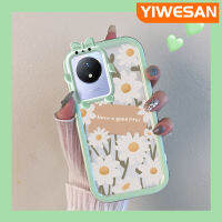 เคส Dienya ภาพสีน้ำมันที่สวยงาม Y11 Y02A สำหรับ VIVO ลายดอกไม้เคสมือถือสาวน่ารักกันกระแทกทนทานต่อการตกและรอยขีดข่วน