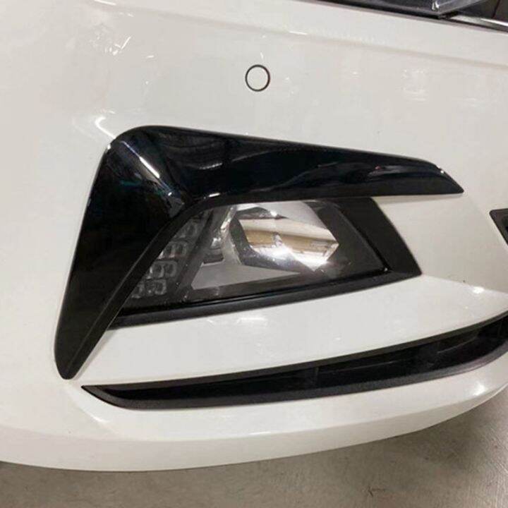 for-polo-2019-2020-2021-front-bumper-fog-light-eyebrows-spoiler-decorative-trim