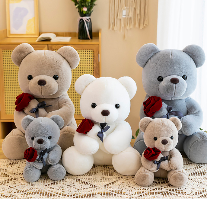 ตุ๊กตาหมี-teddy-bear-ตุ๊กตา-ตุ๊กตาวาเลนไทน์-ตุ๊กตาน่ารัก40-50cm