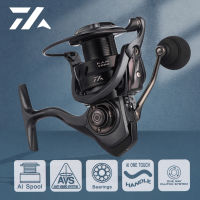 DAIWA รอกหมุนซีรีส์1000-5000,รอกตกปลาน้ำเค็มระยะไกลแกนโลหะลากได้สูงสุด15กก.