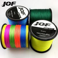 JOF 4 Strands 300M Japanese Braided Fishing Line Fishing Carp Multifilament Fishing Line Fishing Accessories Line PE 10-120LB Fishing Lines