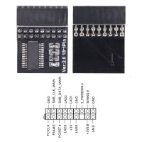 โมดูลการ์ด LPC สำหรับคอมพิวเตอร์มาตรฐานโมดูลความปลอดภัยของ TPM2.0