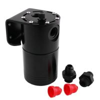 Universal Black Aluminum Alloy Car Refit Oil Pot Engine Modified Breathable Car Styling