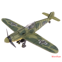 WenRan 1ชิ้น1 49 wwii เครื่องบินรบเฮอร์ริเคนจากเยอรมัน BF109สหราชอาณาจักร4D ประกอบโมเดลเครื่องบินทหารของเล่นตัวต่อสำหรับเด็กผู้ชาย