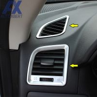 Newprodectscoming AX Chrome Interior Front Side Air Conditioner Vent Outlet Cover Trim Molding Decoration For Mazda Cx 5 Cx5 2013 2014 2015 2016