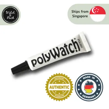 Polywatch Watch Plastic Acrylic Watch Crystals Glass Polish Scratch Remover  Glasses Repair Vintage 5g