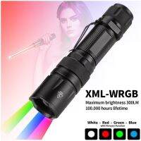 RGB zoom four-color light  photo and photography  supplementary light  contour lighting  outdoor strong light  long-range Rechargeable  Flashlights