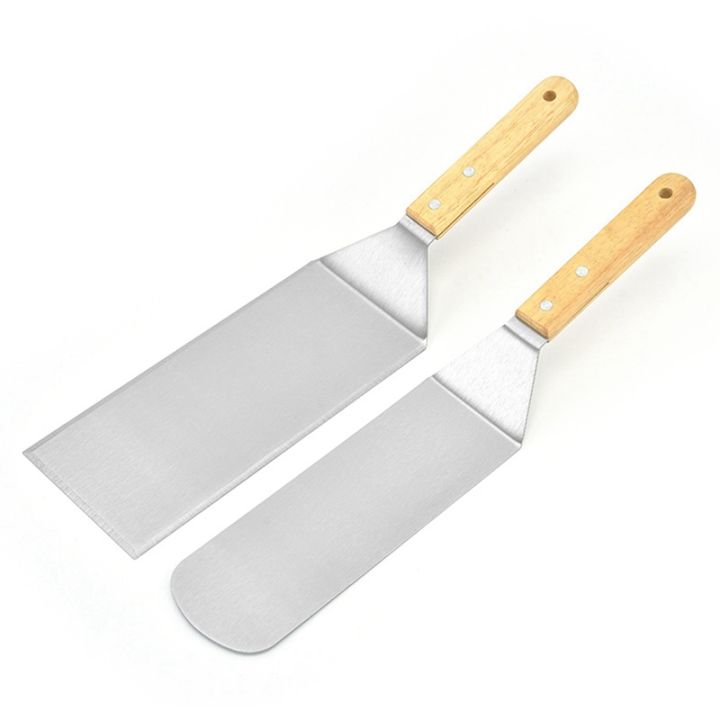 spatula-with-strong-wooden-handle-professional-food-flipper-scraper-sturdy-stainless-steel-baking-tools-for-grilling-cooking