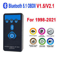 V1.5 V2.1 OBD2บลูทูธ5.1อินเทอร์เฟซการวินิจฉัยรถยนต์ ELM 327ฮาร์ดแวร์เครื่องสแกนเนอร์ OBDII พร้อมสวิตช์สำหรับเครื่องอ่านรหัส Android