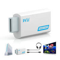 Full HD 1080P Wii เป็นตัวแปลงอะแดปเตอร์ที่รองรับ HDMI เสียง3.5มม. สำหรับ PC HDTV Monitor Wii2เป็นอะแดปเตอร์แปลงที่รองรับ HDMI