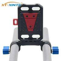 V Port Battery Fixed Base Quick Release Assembly V Mount Plate w/ 1/4 3/8 M4 Thread 15mm Rail Rod Clamp Photo Studio Accessories