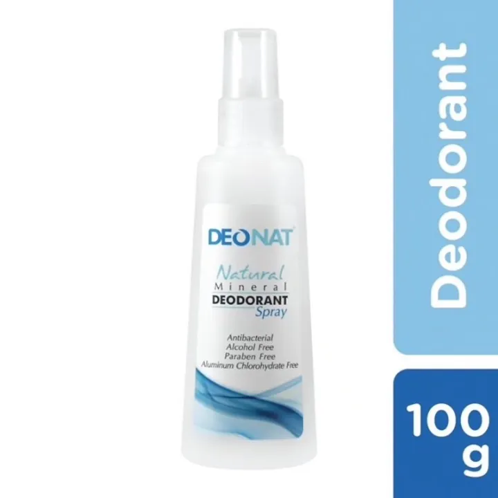 Deonat Natural Mineral Deodorant Spray 100ml Lazada PH