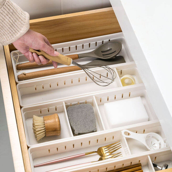 1Pc Large Kitchen Storage Containers Box for Knives Forks Spoon