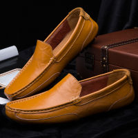 Hot Men Casual Loafers สบายหนังรองเท้าสบายๆรองเท้าผ้าใบผู้ชาย2022ฤดูใบไม้ผลิใหม่ชายเดิน Loafers Casual Slip On Men Shoes