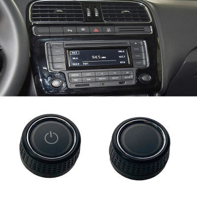 ใหม่ข้อมูลภายในวิทยุ CD GPS หน้าจอ Starter Switch ปุ่มปรับระดับเสียงสำหรับ Volkswagen Polo 5 6R MK5 GTI Vento อุปกรณ์เสริม