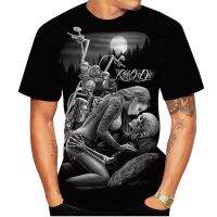 NEW Interesting T-shirt with 3d Skull Print Summer Men/women Personalized T-shirt Casual Short Sleeve Fashion