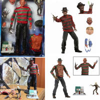 Neca freddy krueger รูปการกระทำของสะสมของเล่นรุ่นฮาโลวีน Christina สยองขวัญตกแต่งของขวัญย้ายรูป