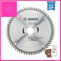 ใบเลื่อยวงเดือนตัดไม้ (60 ฟัน) BOSCH รุ่น 60FEco ขนาด 7 นิ้ว สีเงิน **สามารถออกใบกำกับภาษีได้ค่ะ**