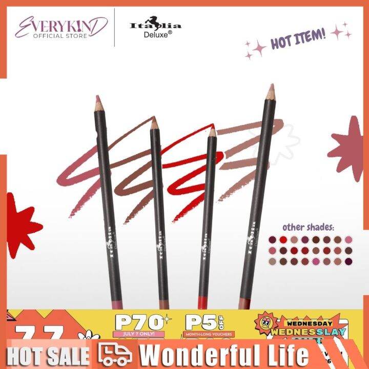 Italia Deluxe Ultra Fine Lip Liner Lazada PH