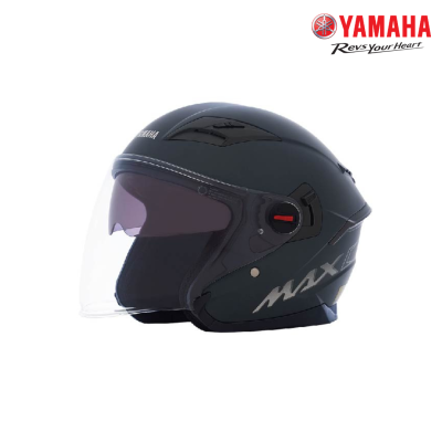 YAMAHA หมวกกันน็อกเต็มใบเปิดคาง XMAX Connected สีเขียวเข้ม