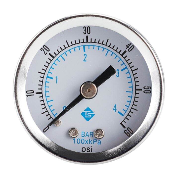 เกจวัดแรงดันต่ำขนาดเล็ก-back-mount-1-8-เกจวัดแรงดันเกลียว-shatter-proof-pressure-gauge-for-fuel-air-oil-water